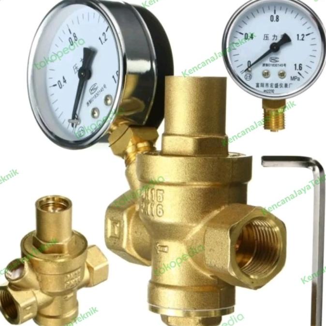 Jual Prv Pressure Reducing Valve Kuningan Brass Drat 3 4 Inch Dn20