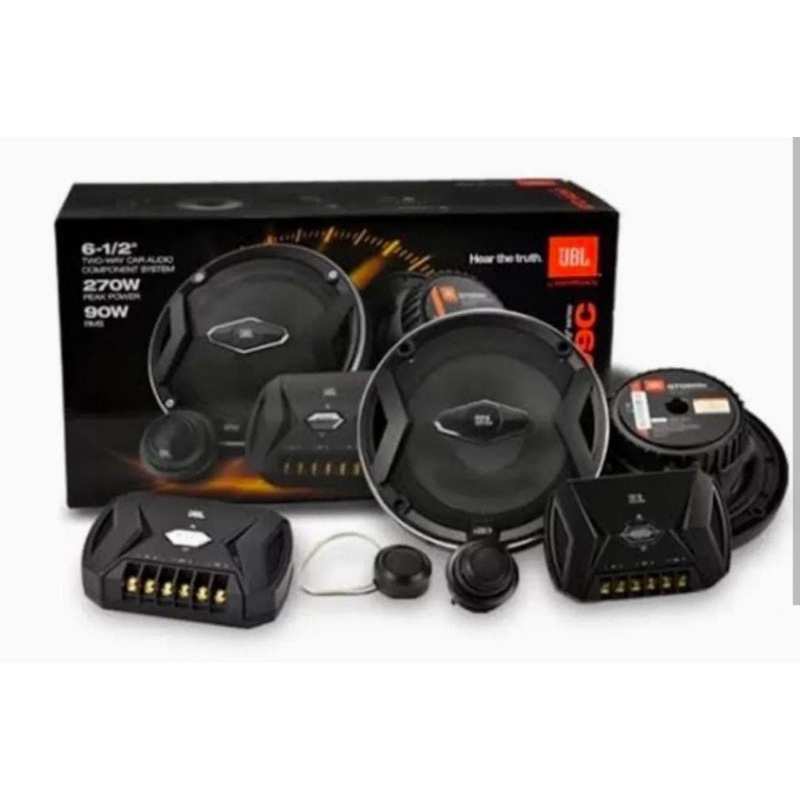 Jual Paket Audio JBL 3 In 1 Lengkap Speaker Split GT0 609 Power Stage