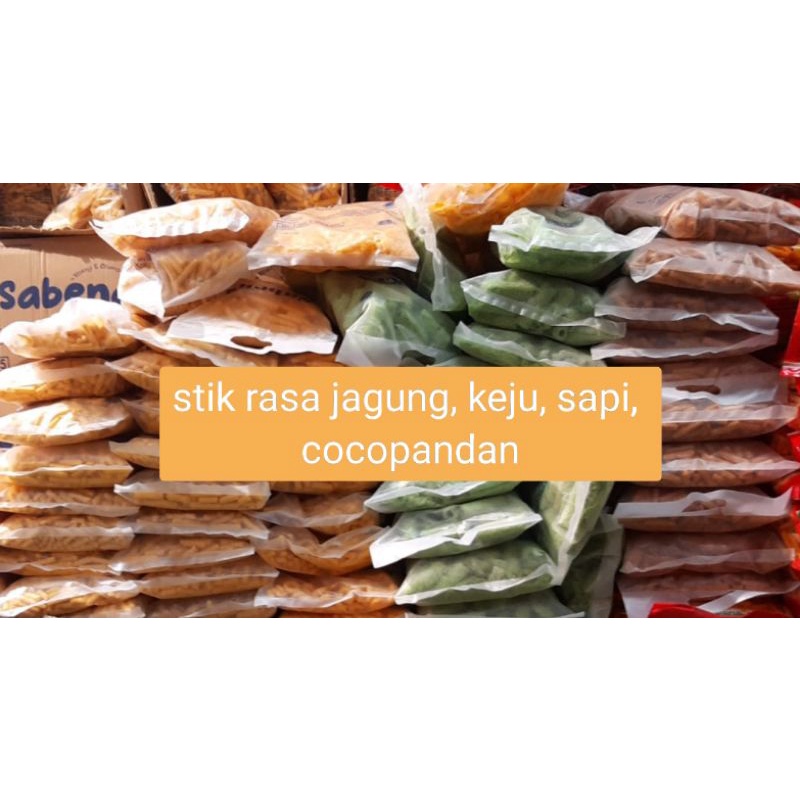 Jual Hampers Lebaran Cemilan Stik Balado Keju Jagung Sapi Cocopandan