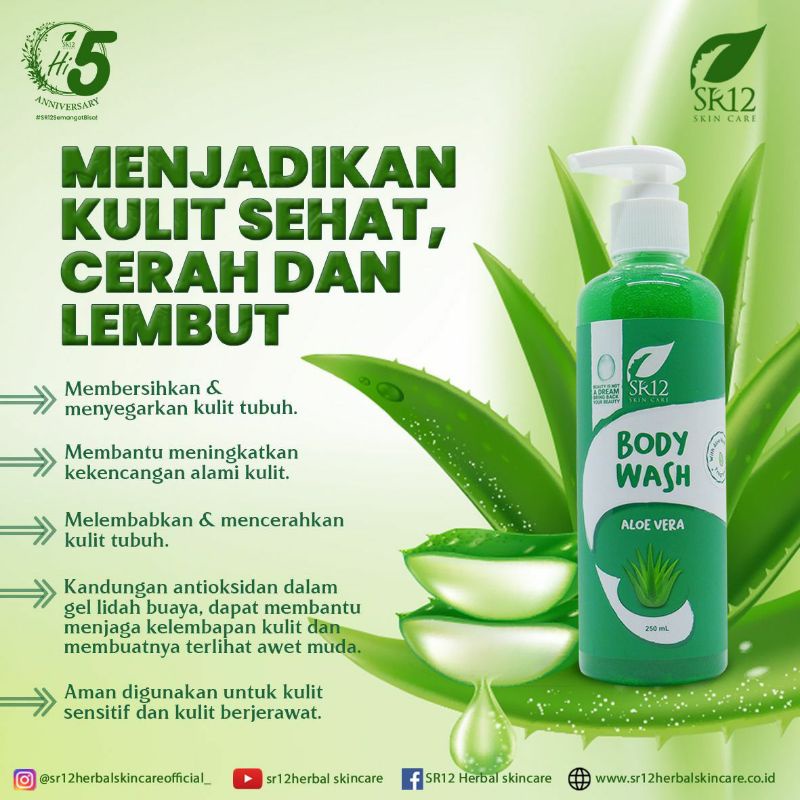 Jual Sabun Cair Body Wash Mengandung Aloe Vera Shopee Indonesia