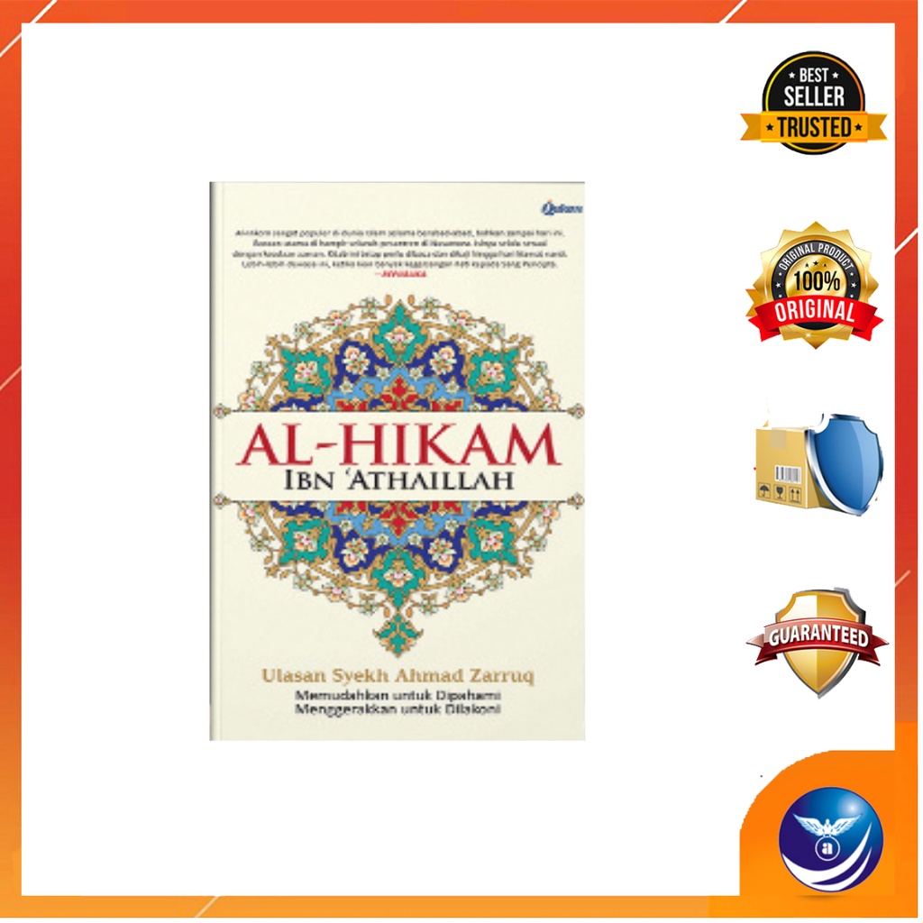 Jual Buku Al Hikam Ibn Athaillah Ulasan Syekh Ahmad Zarruq SC