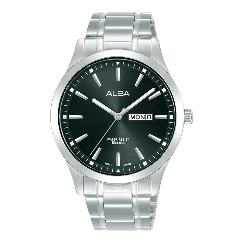 Jual Jam Tangan Pria Alba Prestige Aj X Men Black Dial Stainless