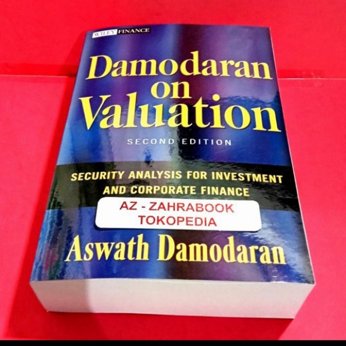 Jual Buku Damodaran On Valuation By Aswath Damodaran BK English