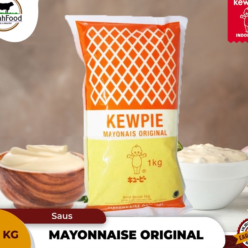 Jual Kewpie Mayonnaise Original Japanese Mayo Qty 1 Kg Shopee