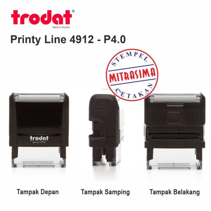 Jual Stempel Trodat Model Persegi Shopee Indonesia