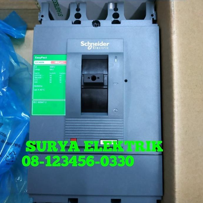 Jual Mcb Mccb Breaker Nfb Schneider Ezc 630 N Ezc630N 600A 600 Amper 3P