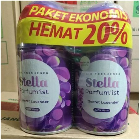 Jual Paket Ekonomis Stella Pengharum Ruangan Refill Matic Ml