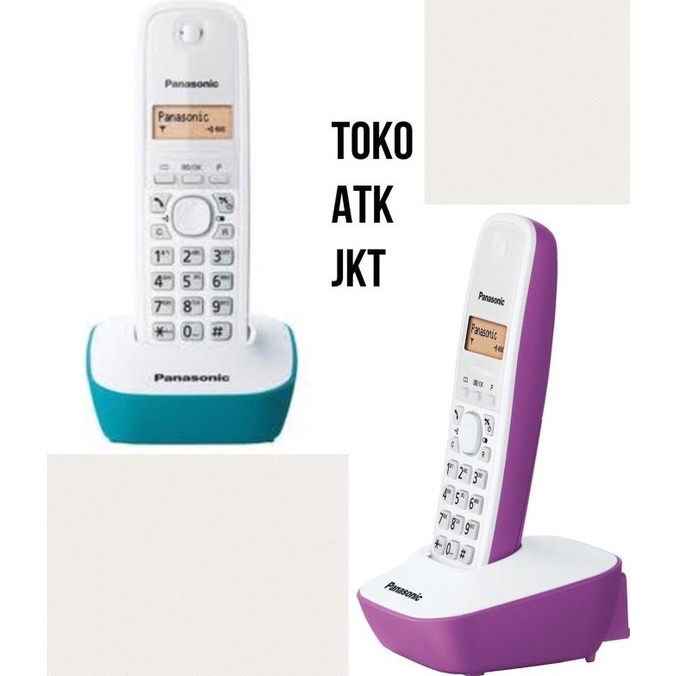 Jual Panasonic Cordless Phone Kx Tg Telepon Wireless Shopee