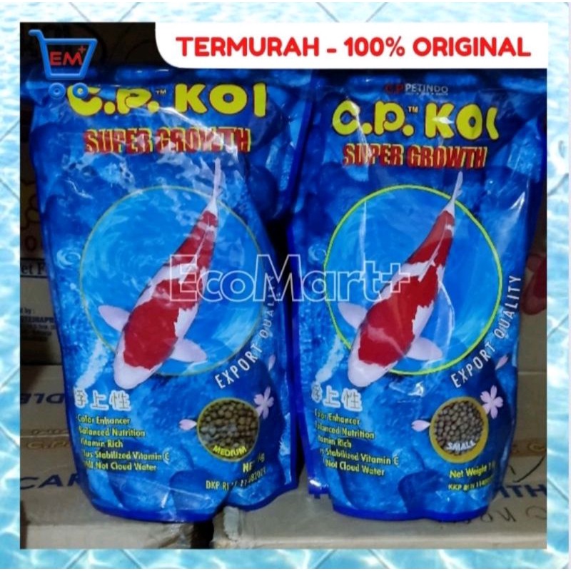 Jual Cp Koi Super Growth Pakan Koi Pelet Kg Premium Koi Food