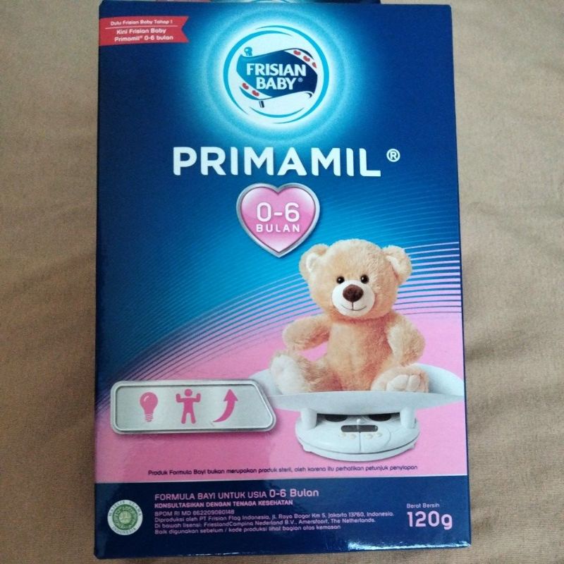 Jual SUSU FRISIAN BABY PRIMAMIL 0 6 BULAN 120 G Shopee Indonesia