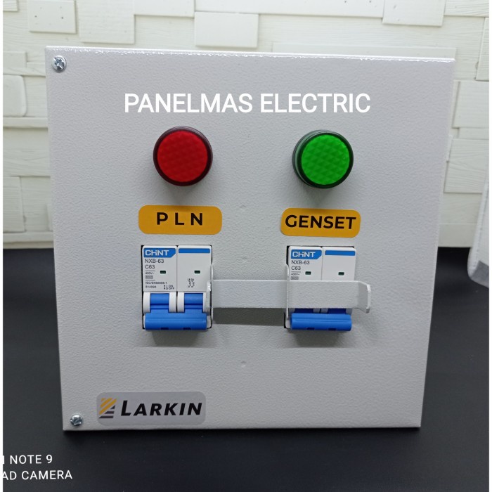 Jual Panel Interlock Switch PLN Genset Chint 2P Pengganti Ohm Saklar