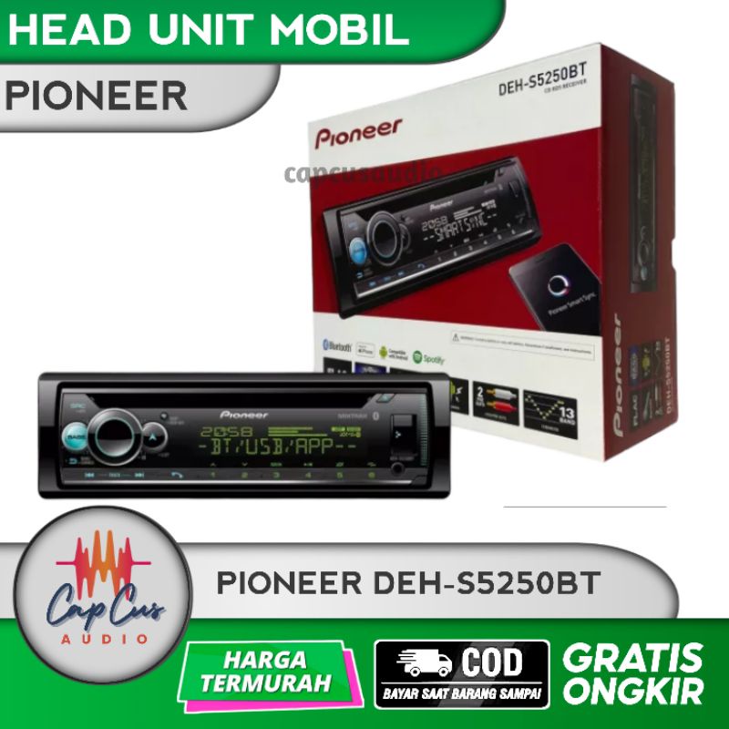 Jual Head Unit Mobil Tape Single Din Pioneer Deh S Ub Head Unit