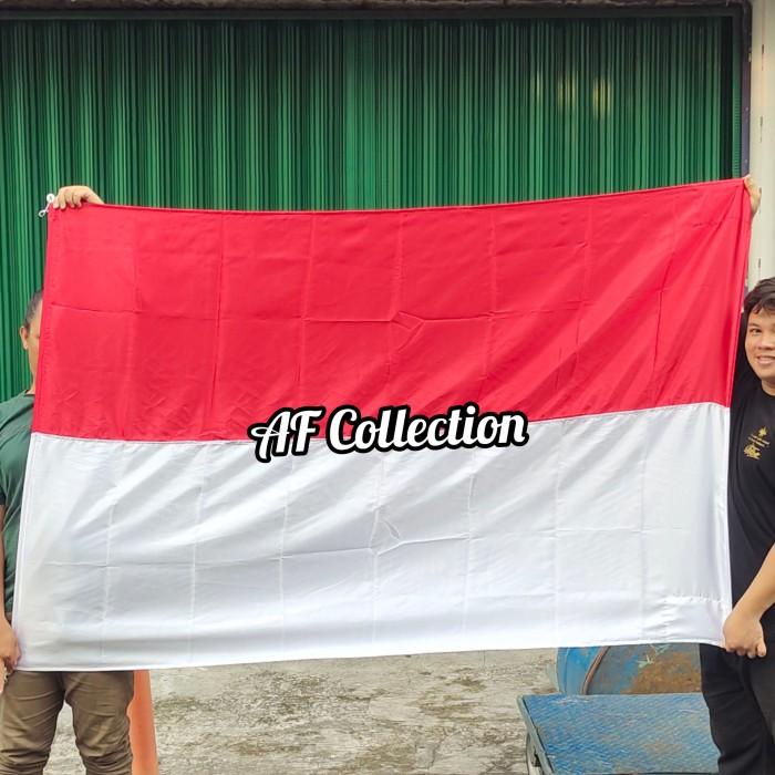 Jual Bendera Merah Putih 120 Cm X 180 Cm Satin Shopee Indonesia