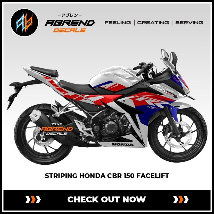 Jual GRATIS ONGKIR STRIPING CBR 150R FACELIFT LIVERY 1000 RR STIKER