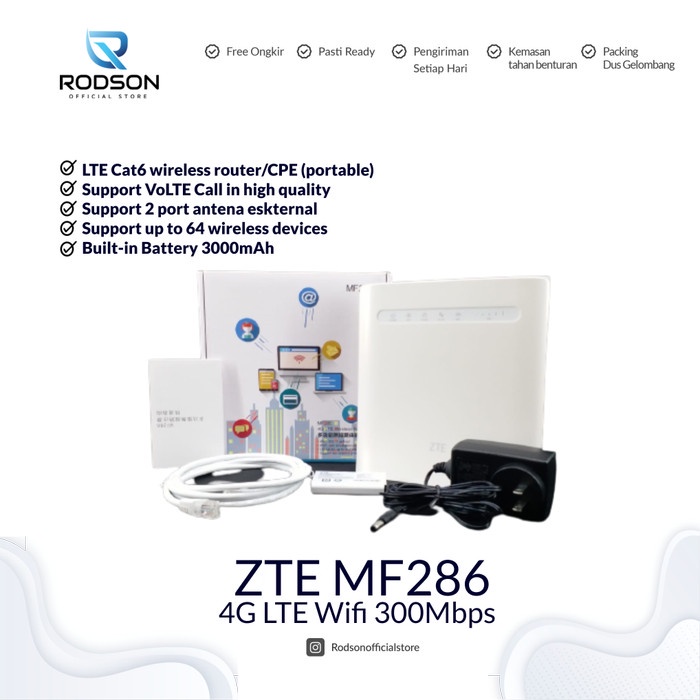 Jual Modem Router Zte Mf G Lte Wifi Mbps Unlock Bisa Baterai