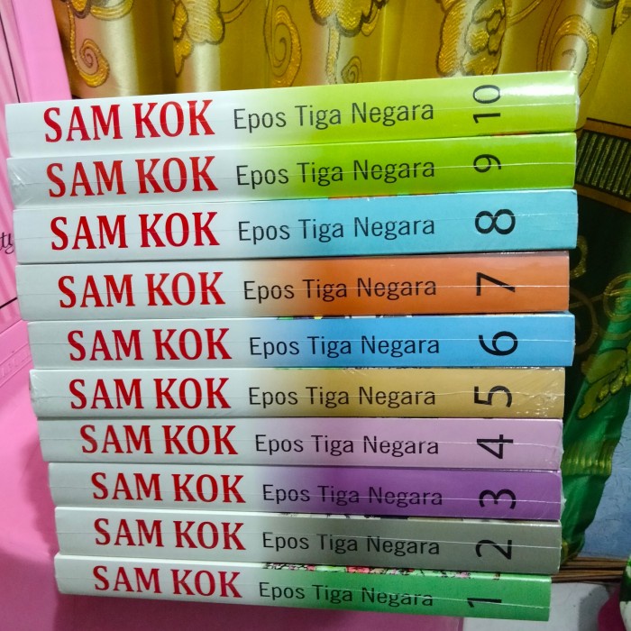 Jual FLASH SALE BUKU ORIGINAL SAM KOK EPOS TIGA NEGARA SET 1 10