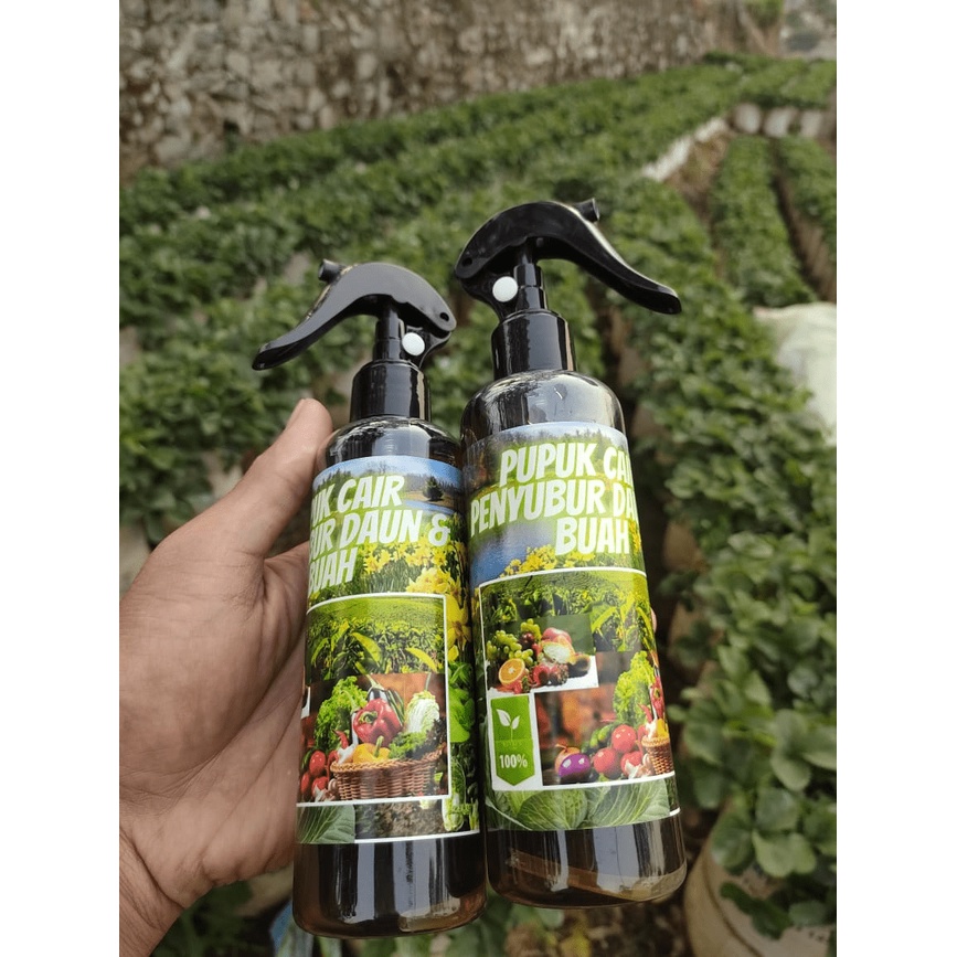 Jual PUPUK ORGANIK PELEBAT TANAMAN BUAH DAN BUNGA KEMASAN 250 ML