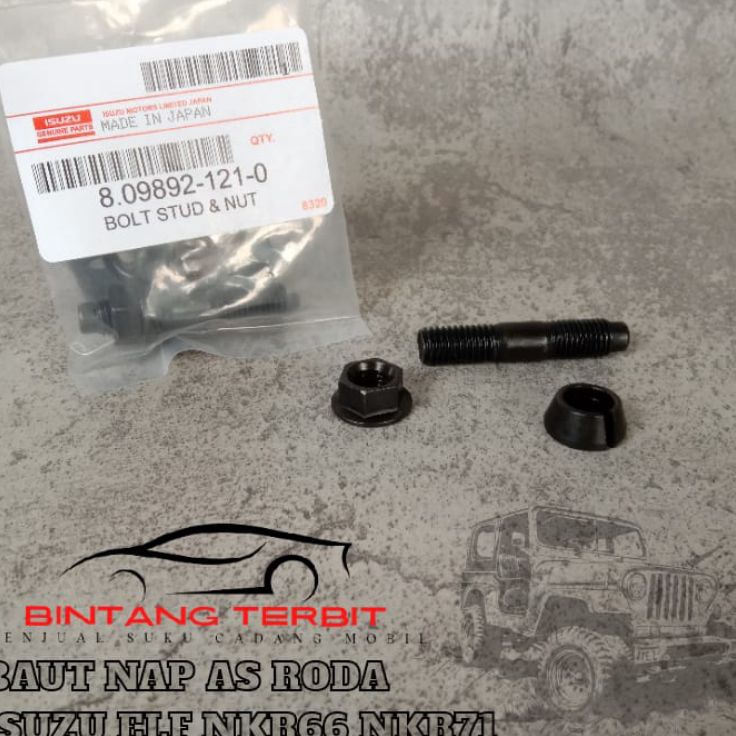 Jual S90 BOLT NUT BAUT NAP AS RODA ISUZU ELF NKR66 NKR71 Model