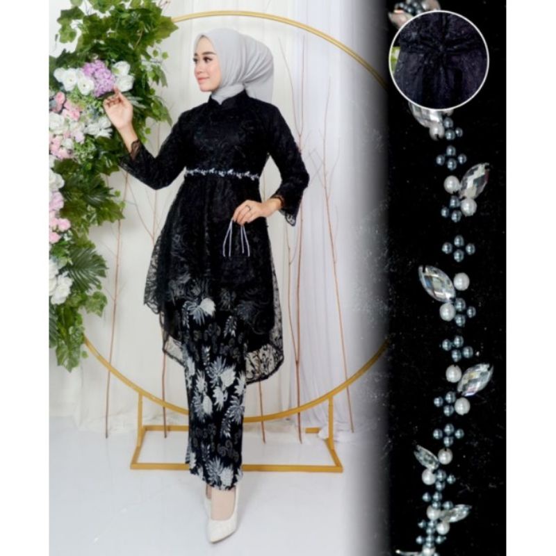 Jual New Pict Setelan Kebaya Lesti Hijab Modern Kebaya Wisuda