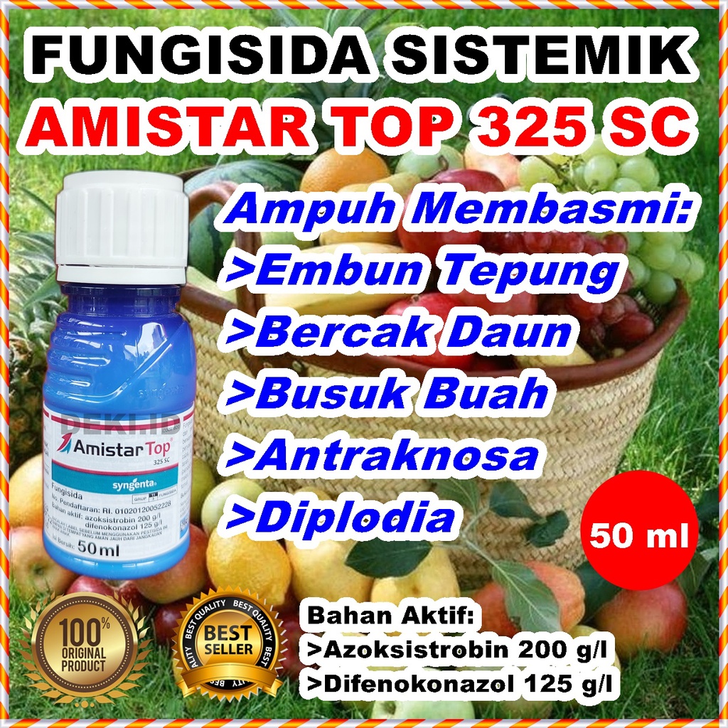 Jual Fungisida Sistemik Amistartop Sc Ml Pestisida Obat Amistar