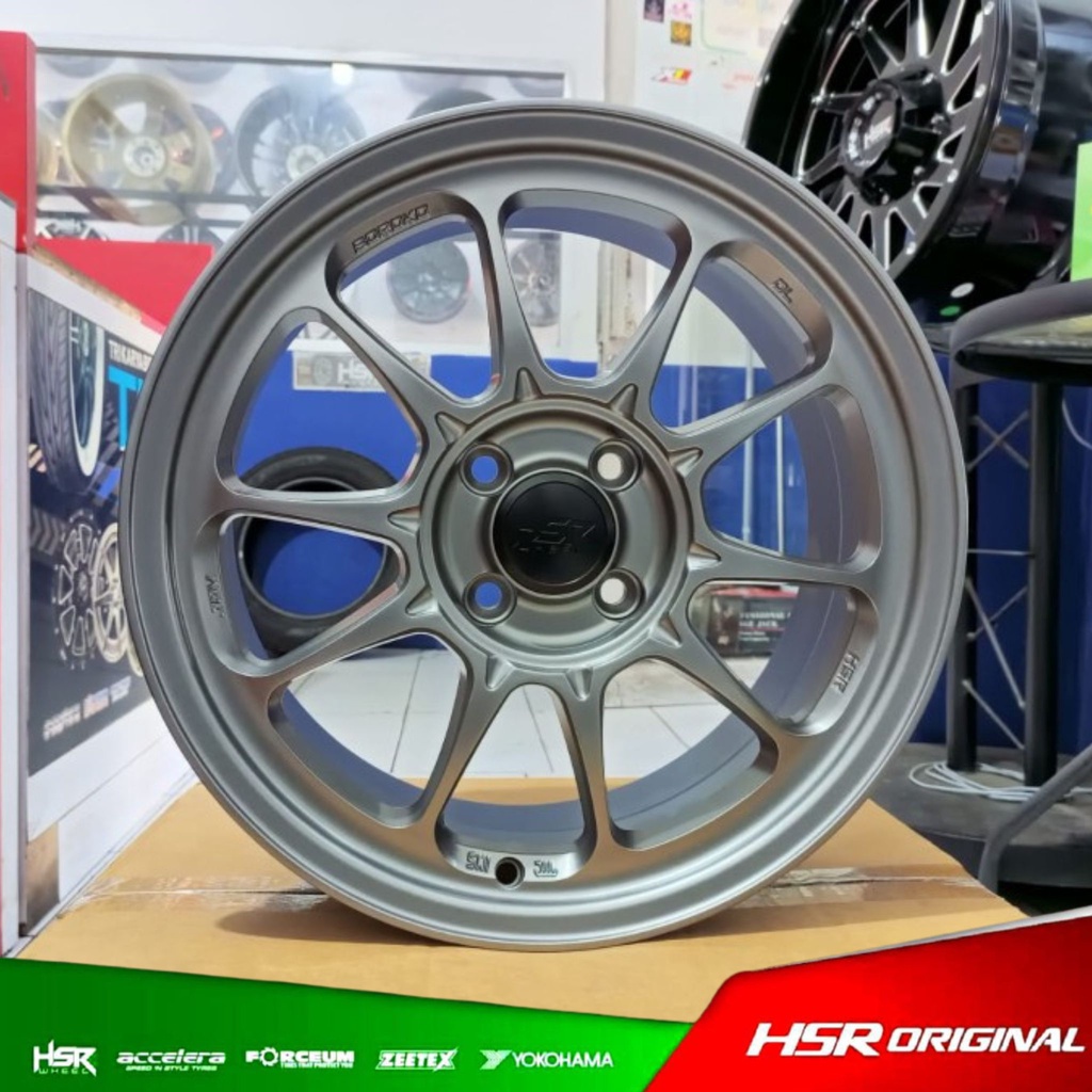 Jual Velg Mobil JDM Ring 16 HSR Original DL R16 Lebar 7 Single Pcd