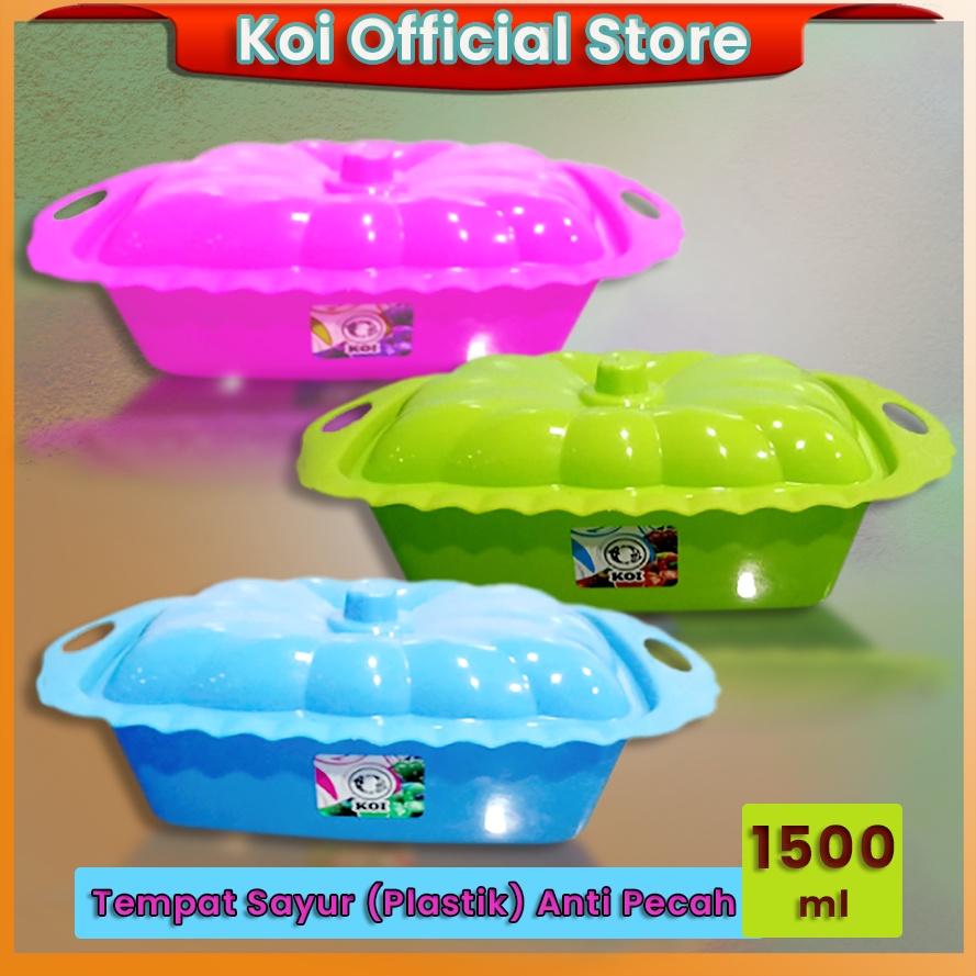 Jual Koi Official Store Tempat Sayur Plus Tutup Basi Sayur Wadah