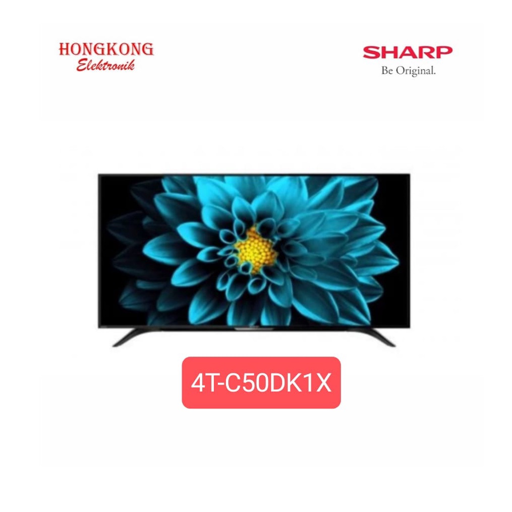 Jual Sharp LED Android TV 50 Inch 4T C50DK1X 4TC50DK1X HDR 4K