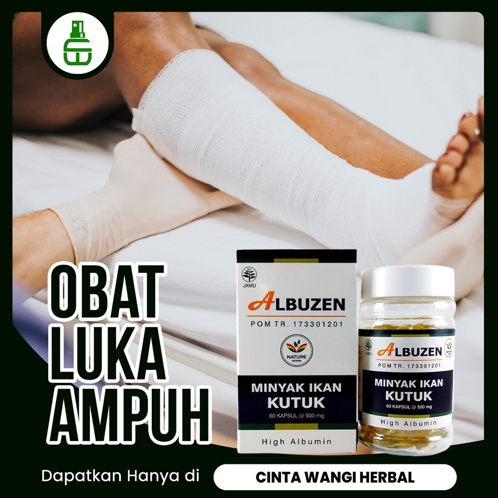 Jual ALBUZEN Obat Pasca Operasi Herbal Penyembuh Luka Pasca