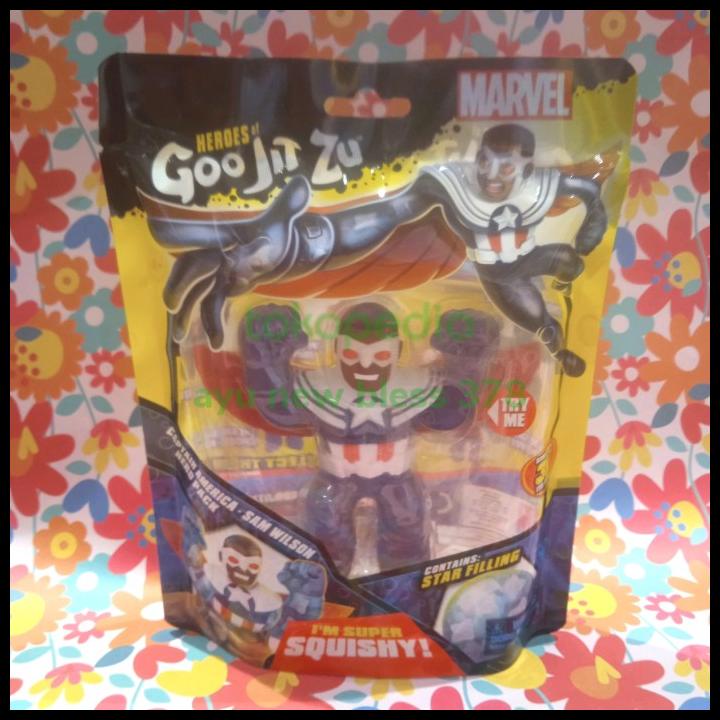 Jual Goojitzu Marvel Captain America Heroes Of Goo Jit Zu Captain