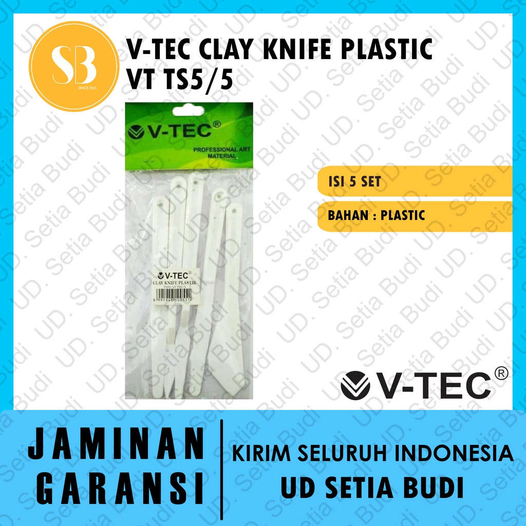 Jual Alat Clay Knife Plastik V Tec Vt Ts Shopee Indonesia