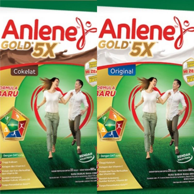 Jual Anlene Gold X Chocolate Original Vanilla Susu Bubuk Gr