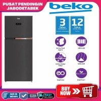 Jual KULKAS 2 PINTU BEKO RDNT401E50VK INVERTER LOW WATT NEO FROST DUAL