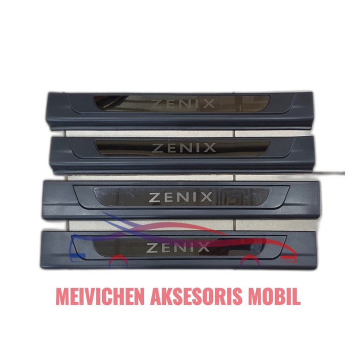 Jual Sill Plate Sillplate Samping Mobil All New Innova Zenix Hitam