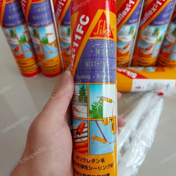 Jual Sikaflex Fc Sika Flex Fc Pu Sealant White Shopee Indonesia