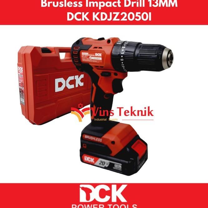 Jual Perkakas Cordless Impact Drill 20V Mesin Bor Tembok Baterai Dck