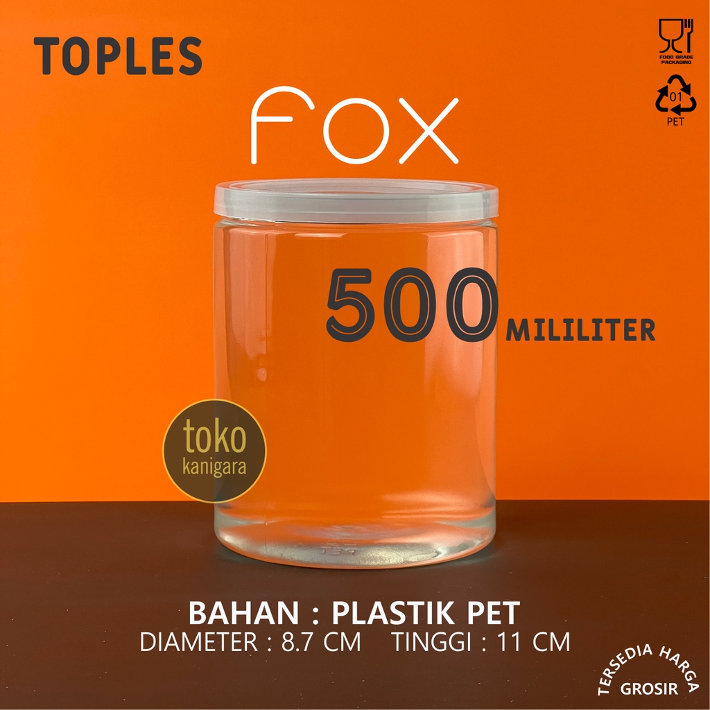 Jual Toples Fox Ml Toples Plastik Ml Toples Ml Shopee