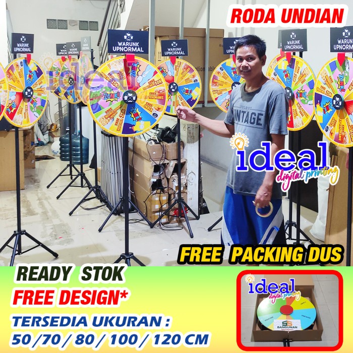 Jual Roda Undian Roda Keberuntungan 50cm Wheel Of Fortune Shopee