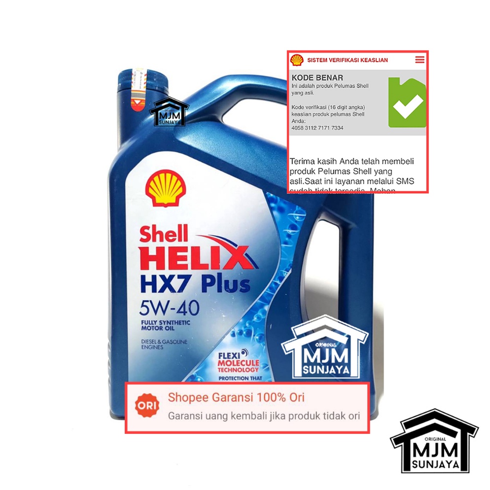 Jual Fash Promo Oli Mesin Shell Helix Hx Plus Sae W Liter