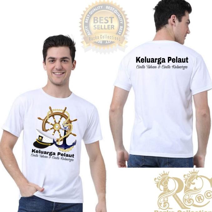 Jual Baju Kaos Pelaut Pelayaran Jangkar Pelaut Keluarga Pelaut