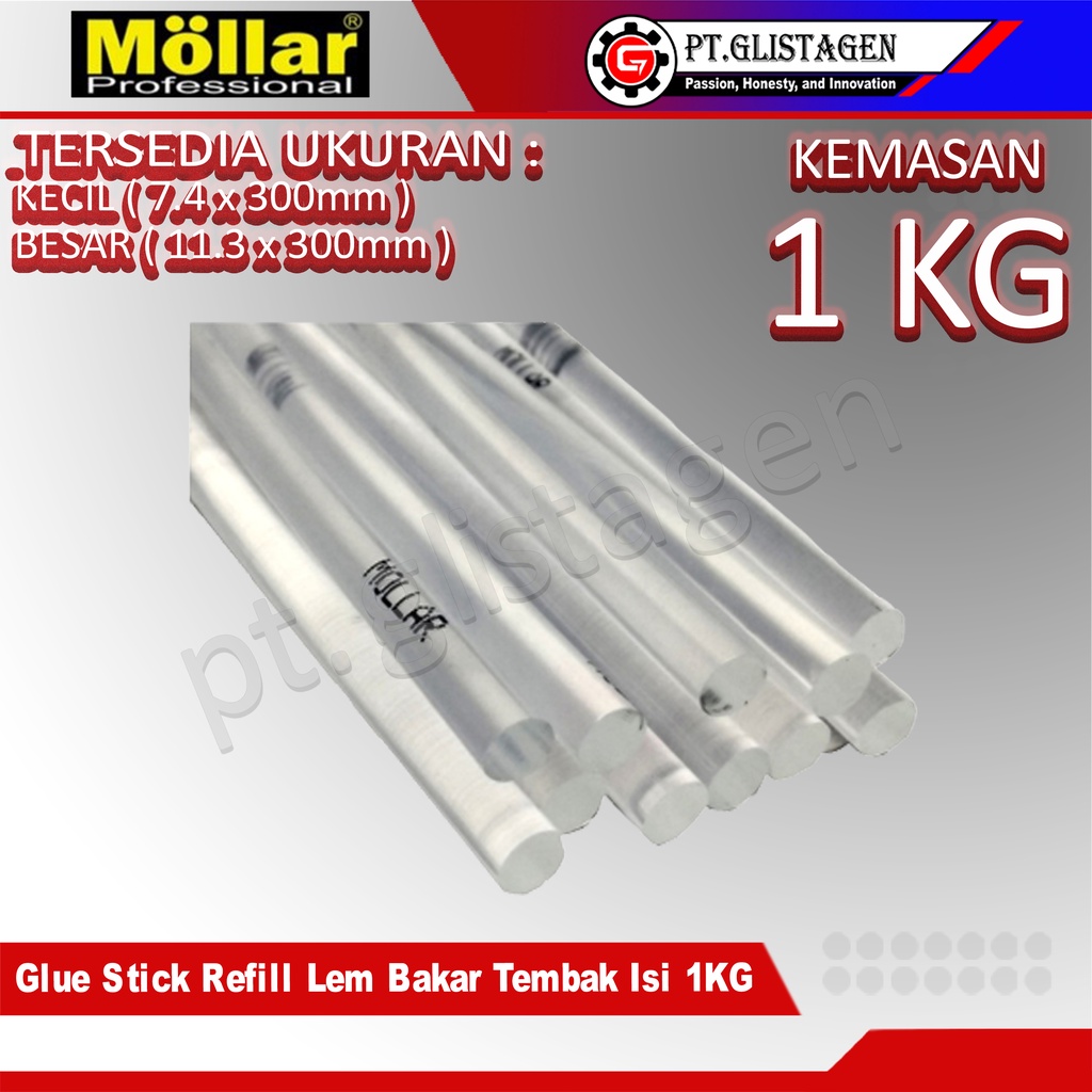 Jual Glue Stick Refill Lem Bakar Tembak Isi Kg Besar Kecil Shopee