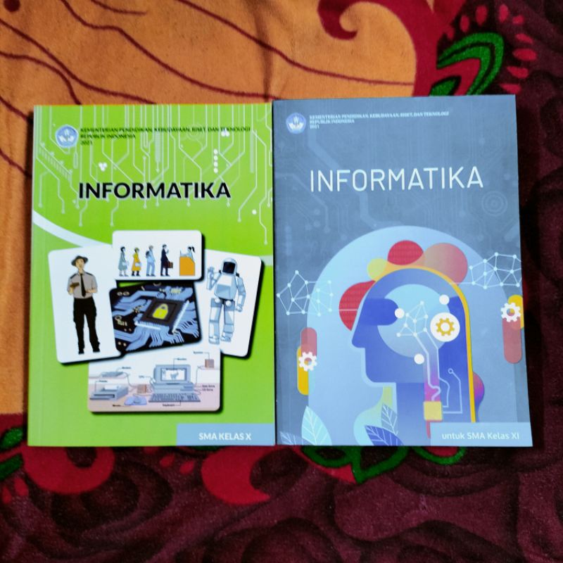 Jual ORIGINAL BUKU INFORMATIKA KELAS 10 11 SMA SMK KURIKULUM MERDEKA