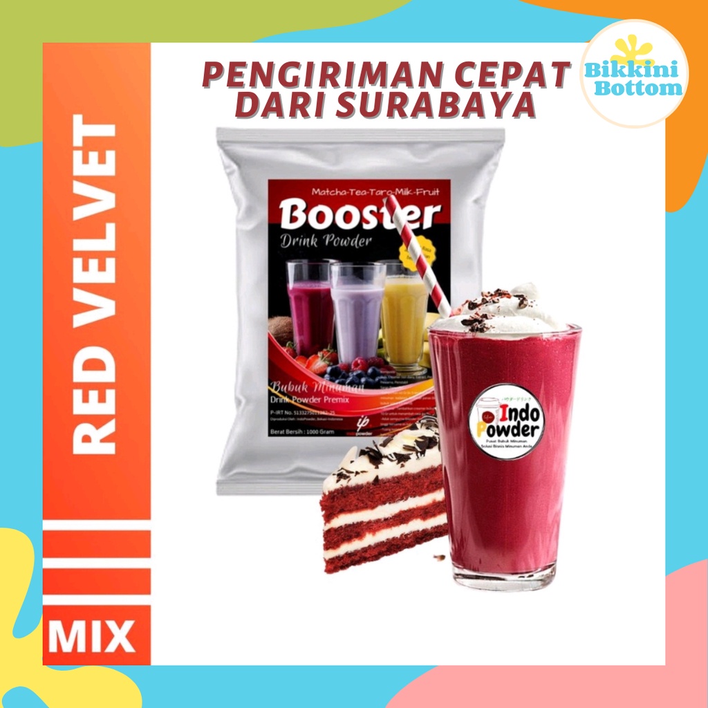 Jual Red Velvet Powder Kg Bubuk Red Velvet Kg Bubuk Minuman Red