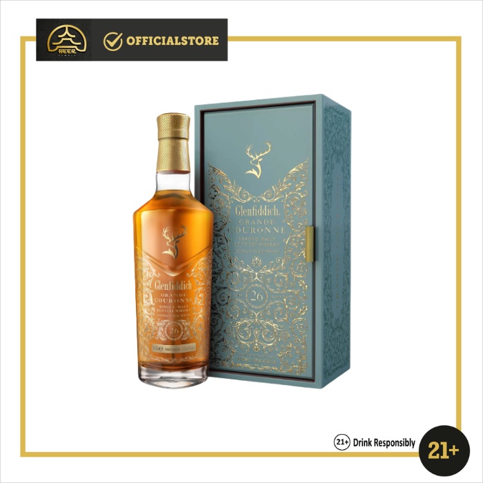 Jual Glenfiddich 26 Years Old Grande Couronne Single Malt Scotch Whisky