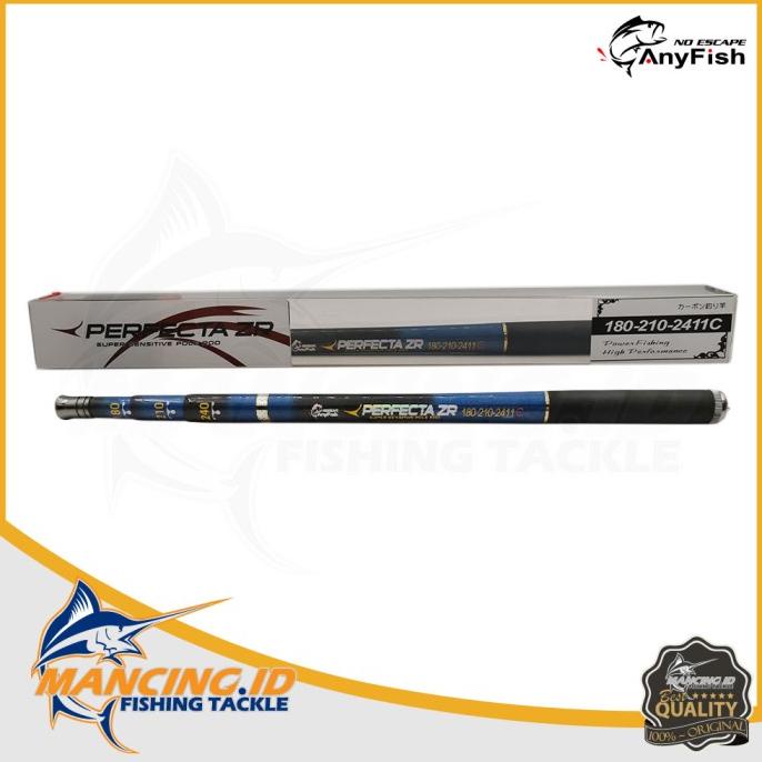 Jual Gratis Ongkir Anyfish Perfecta Zr Tegek Fishing Rod Joran Carbon