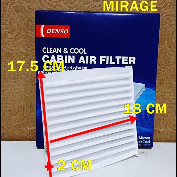 Jual Filter Cabin Kabin Udara Blower Ac Mobil Mitsubishi Mirage Xpander