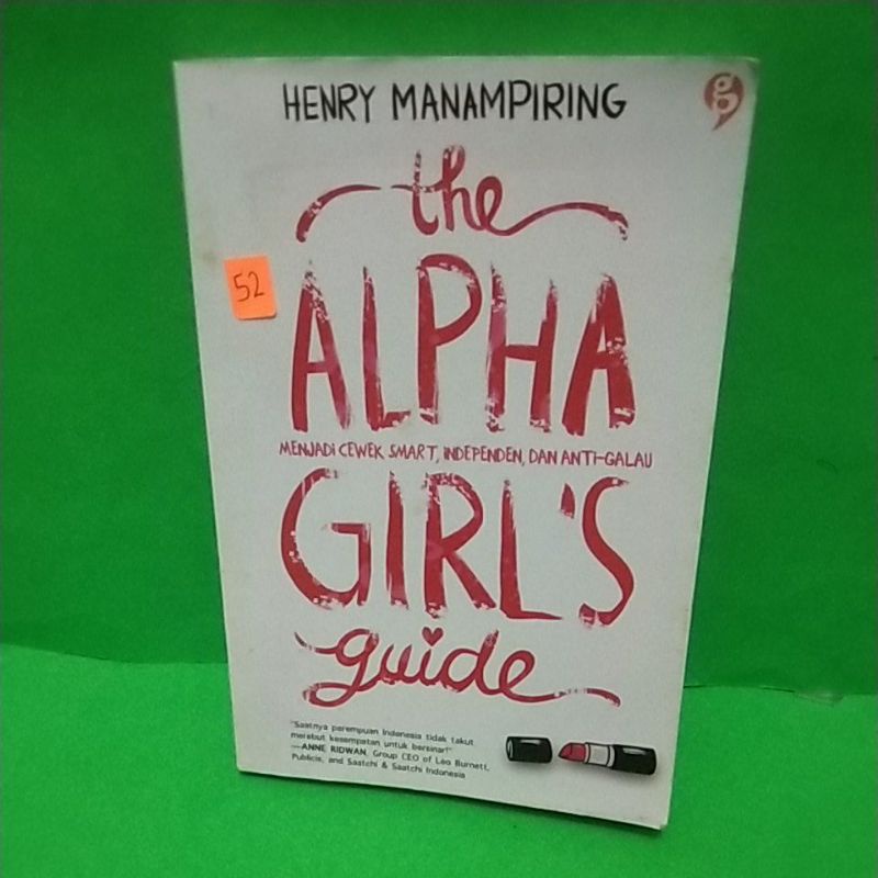 Jual Buku Henry Manampiring The Alpha Girls Guide Shopee Indonesia