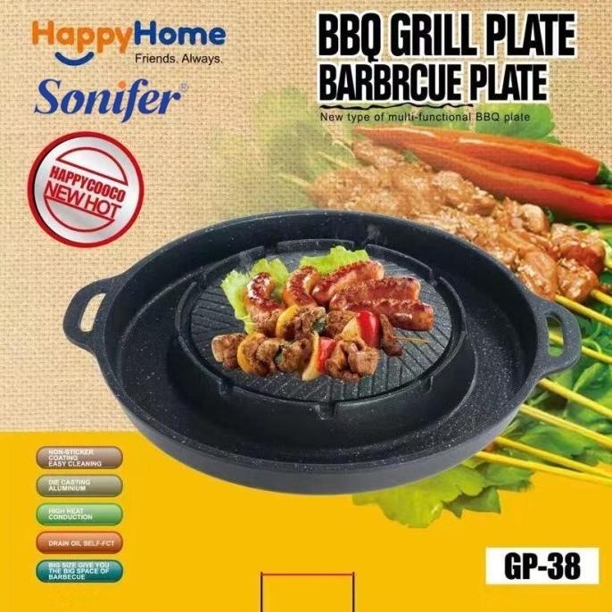 Jual Sonifer Steamboat Hotpot Sukiyaki Premium Shabu Bulgogi Grill Pan