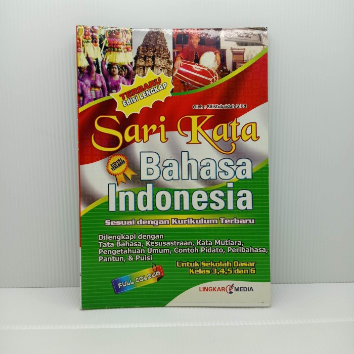 Jual Buku Sari Kata Bahasa Indonesia Untuk Sd Kelas Iii Vi Shopee