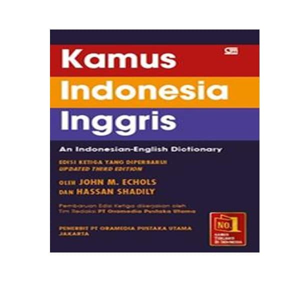 Jual Kamus Indonesia Inggris Edisi Ketiga Yang Diperbarui Hc