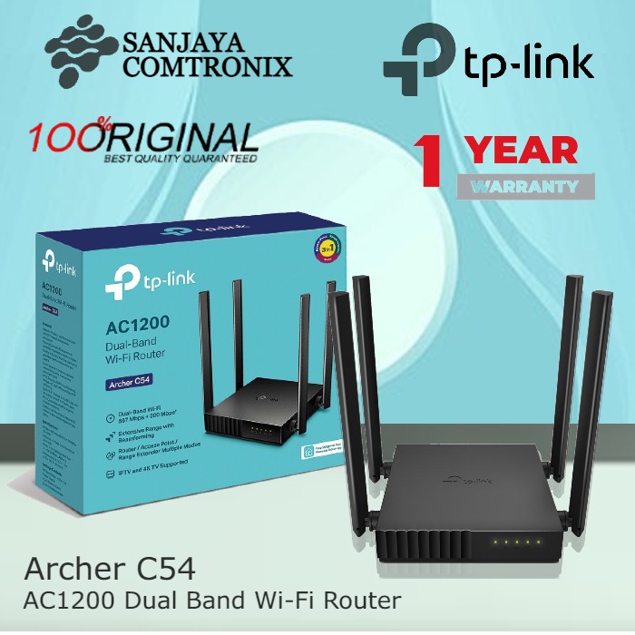 Jual Tp Link Archer C Ac Dual Band Wi Fi Router Shopee Indonesia